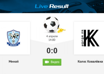 Українська Прем’єр-ліга. 20 тур. “Минай” відібрав очки у “Колоса”